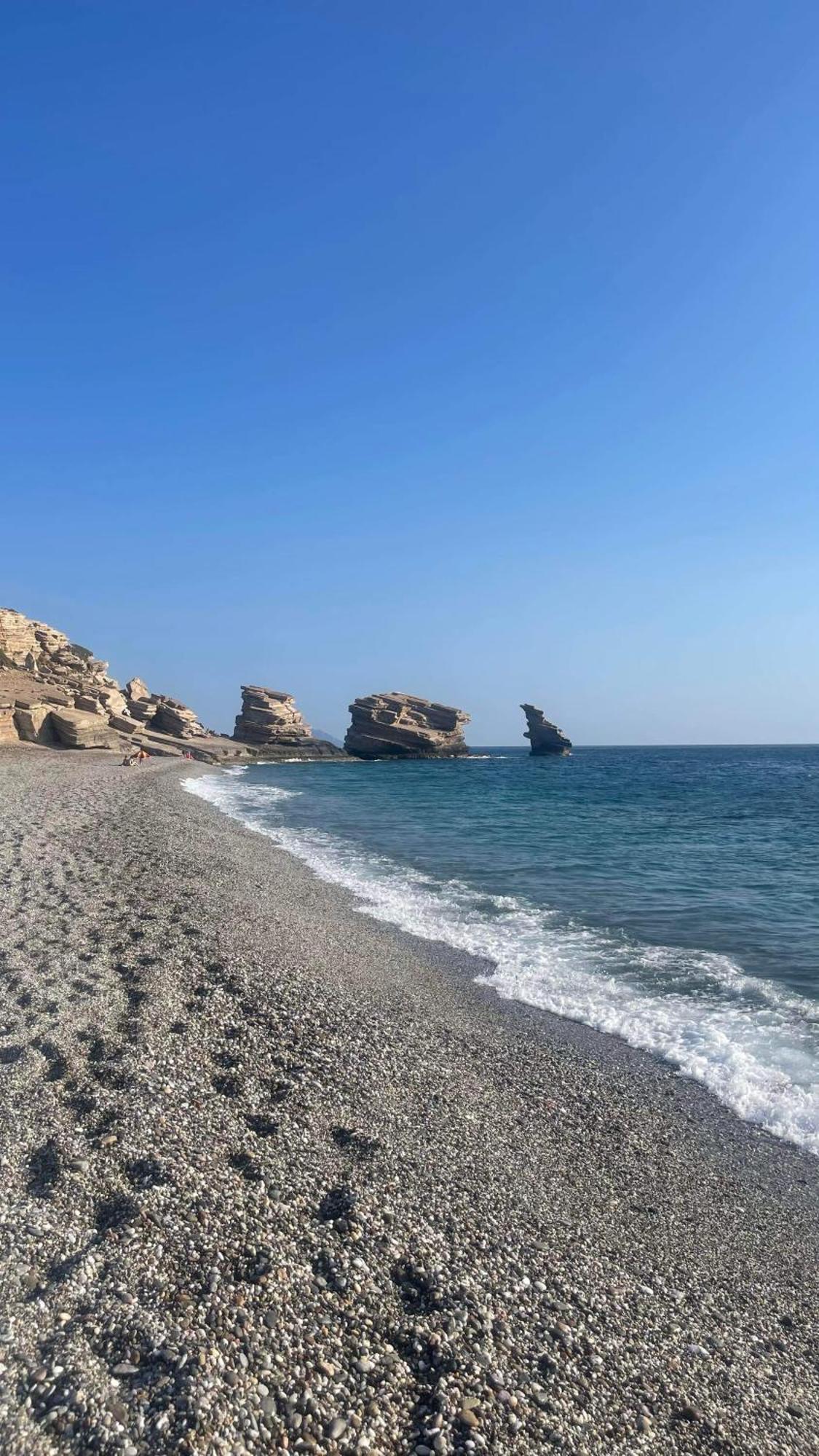 Almyrida Sands Luxury Stone Villa Xirostérnion 外观 照片