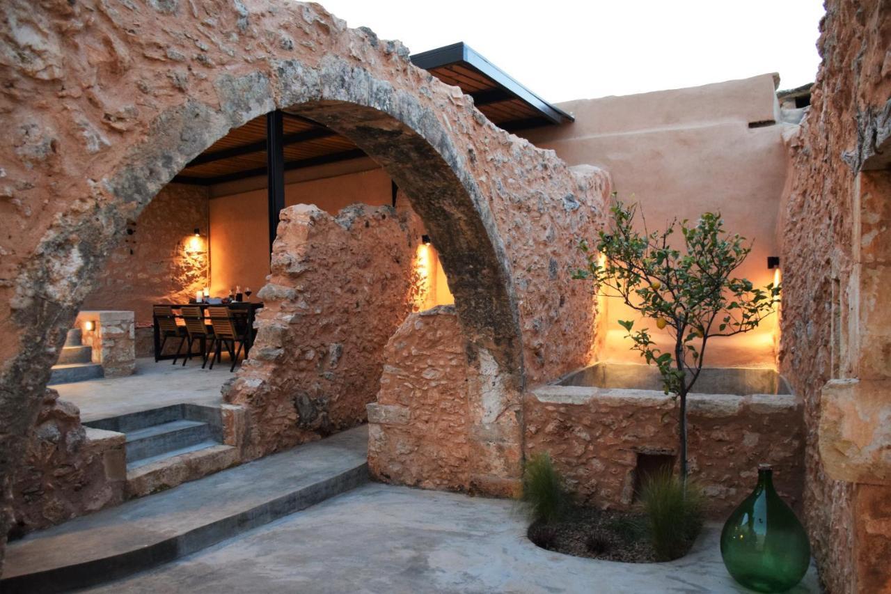 Almyrida Sands Luxury Stone Villa Xirostérnion 外观 照片