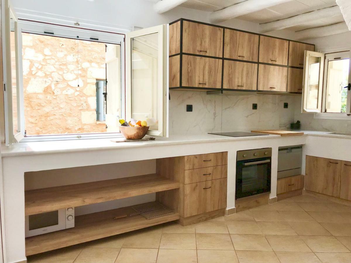 Almyrida Sands Luxury Stone Villa Xirostérnion 外观 照片