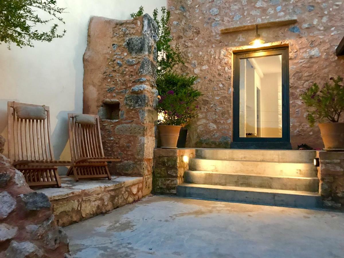Almyrida Sands Luxury Stone Villa Xirostérnion 外观 照片