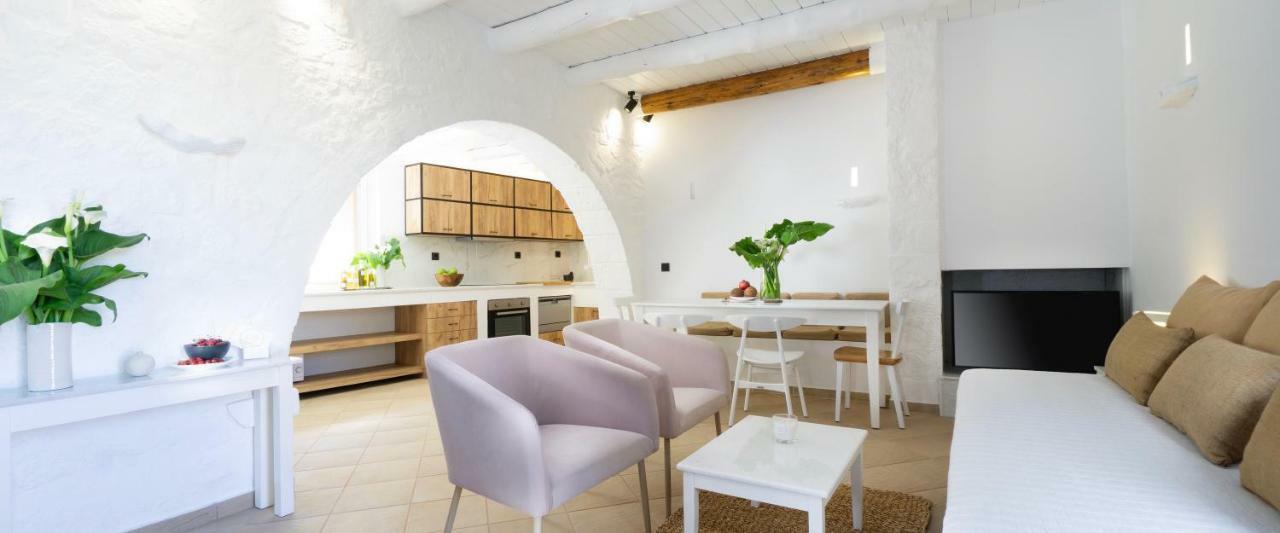 Almyrida Sands Luxury Stone Villa Xirostérnion 外观 照片